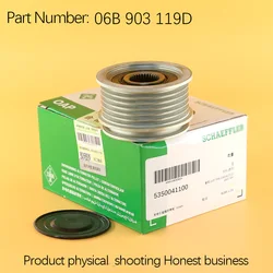 Alternator Pulley for Audi A3 A4 B5 B6 B7 A6 C5 C6 TT Seat Skoda Superb VW Beetle CC Golf Passat Tiguan 1.6 1.8 2.0 06B903119D