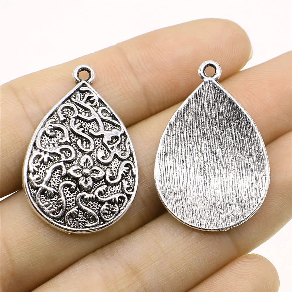 10pcs Waterdrop Charms for DIY Earring Making