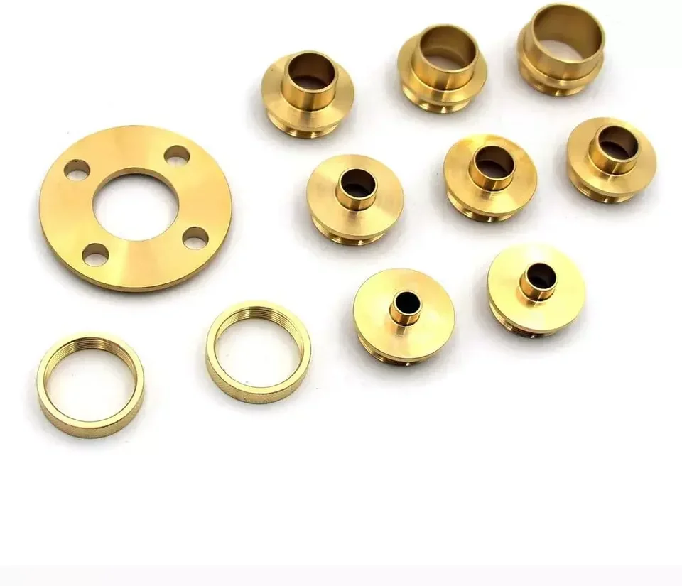 Car Allsome 11pcs Woodworking Router Bushing Guide 10-30mm Copper Premium Guide Bush Adapter O.D 67.5mm Two Lock Nuts 28.8mm