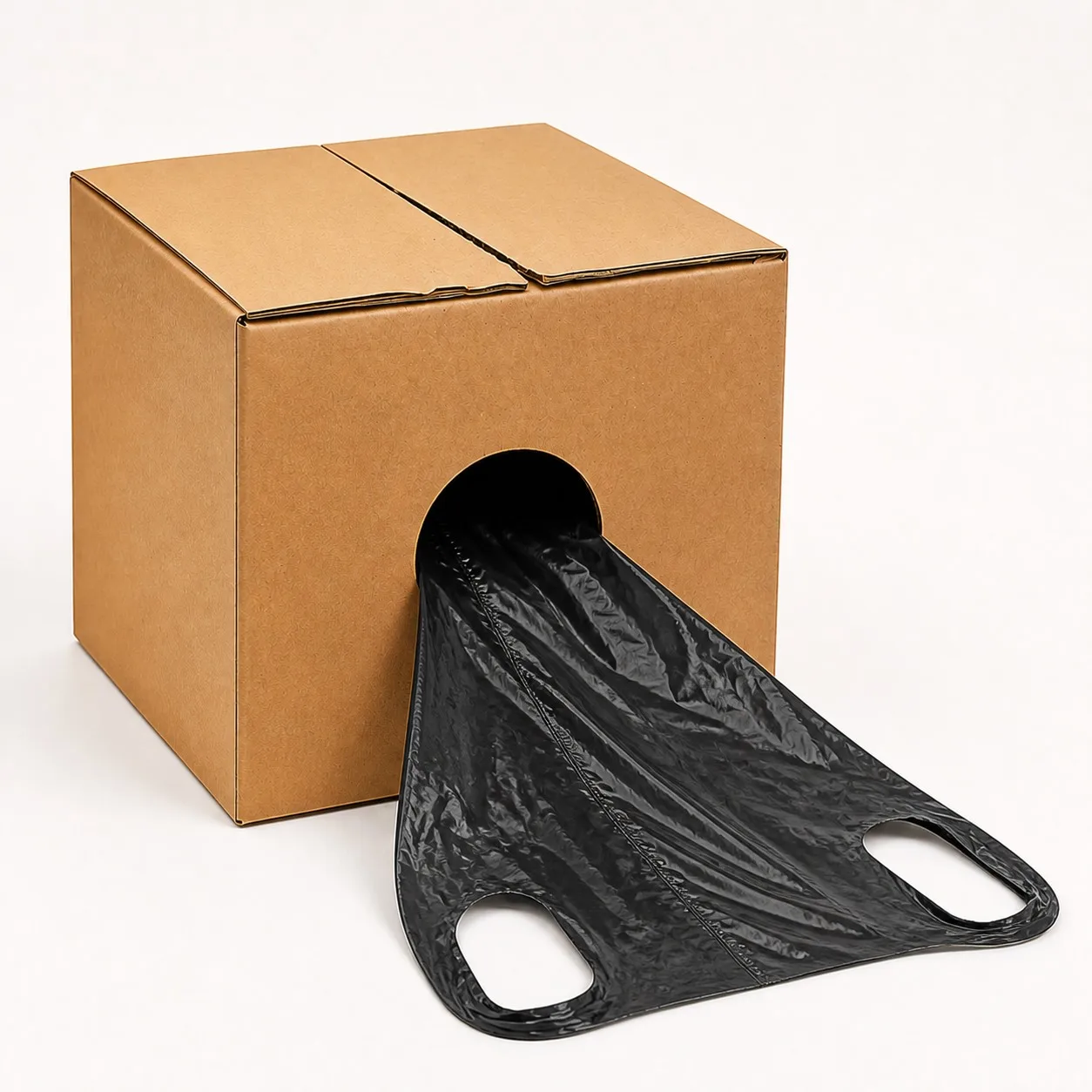 Vest Handle Trash Bags 200 Count Selectable Color Easy Pull Box Household Garbage Liners Tie Handles Kitchen Bathroom Waste Bins