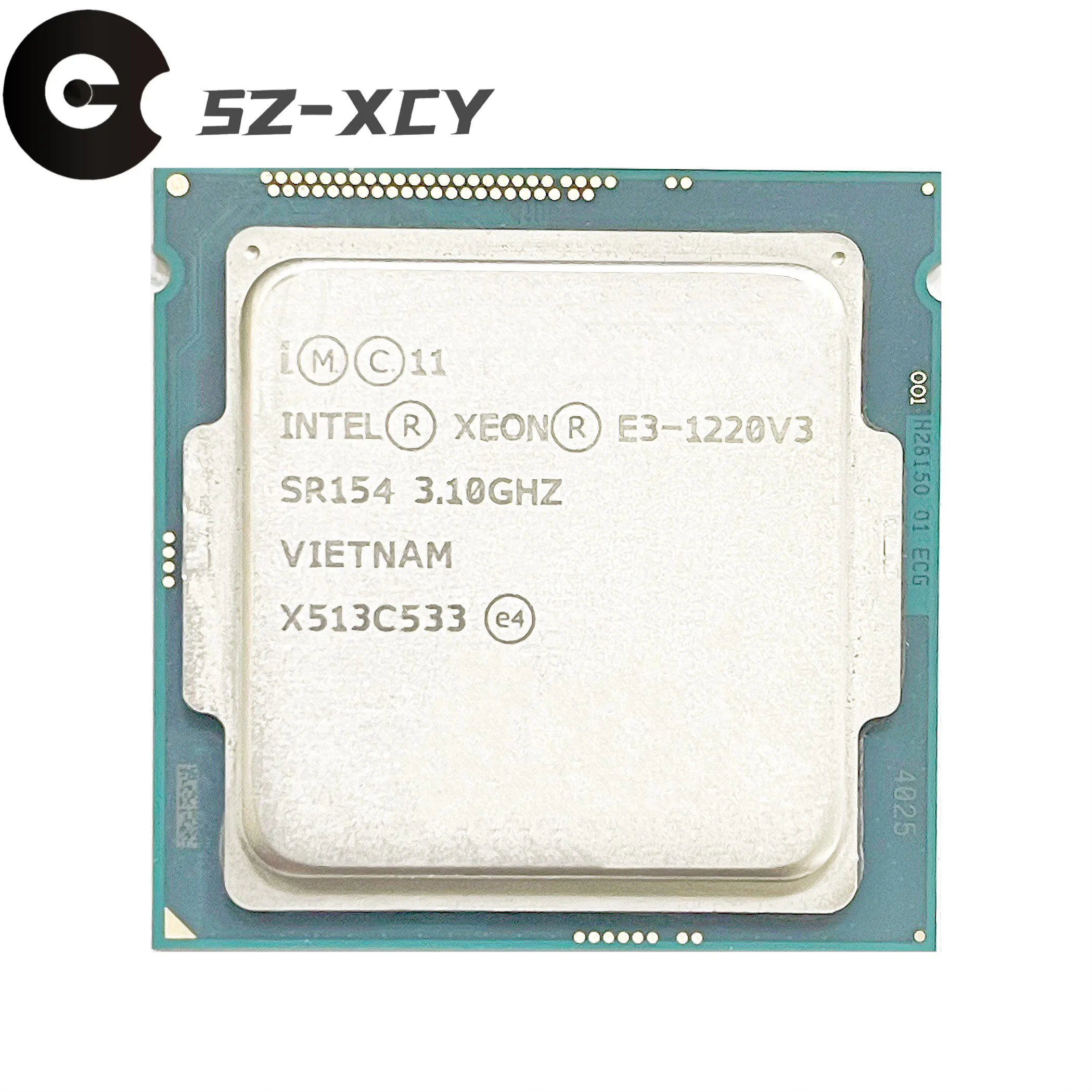 Intel Xeon E3-1220 v3 E3 1220v3 E3 1220 v3 3.1 GHz Quad-Core Quad-Thread CPU Processor 80W LGA 1150