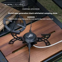 3800W Camping Stove Windproof Outdoor Gas Burner 30kg Load-bearing Capacity 380g Light Weight Camping Stove Portable for BBQ