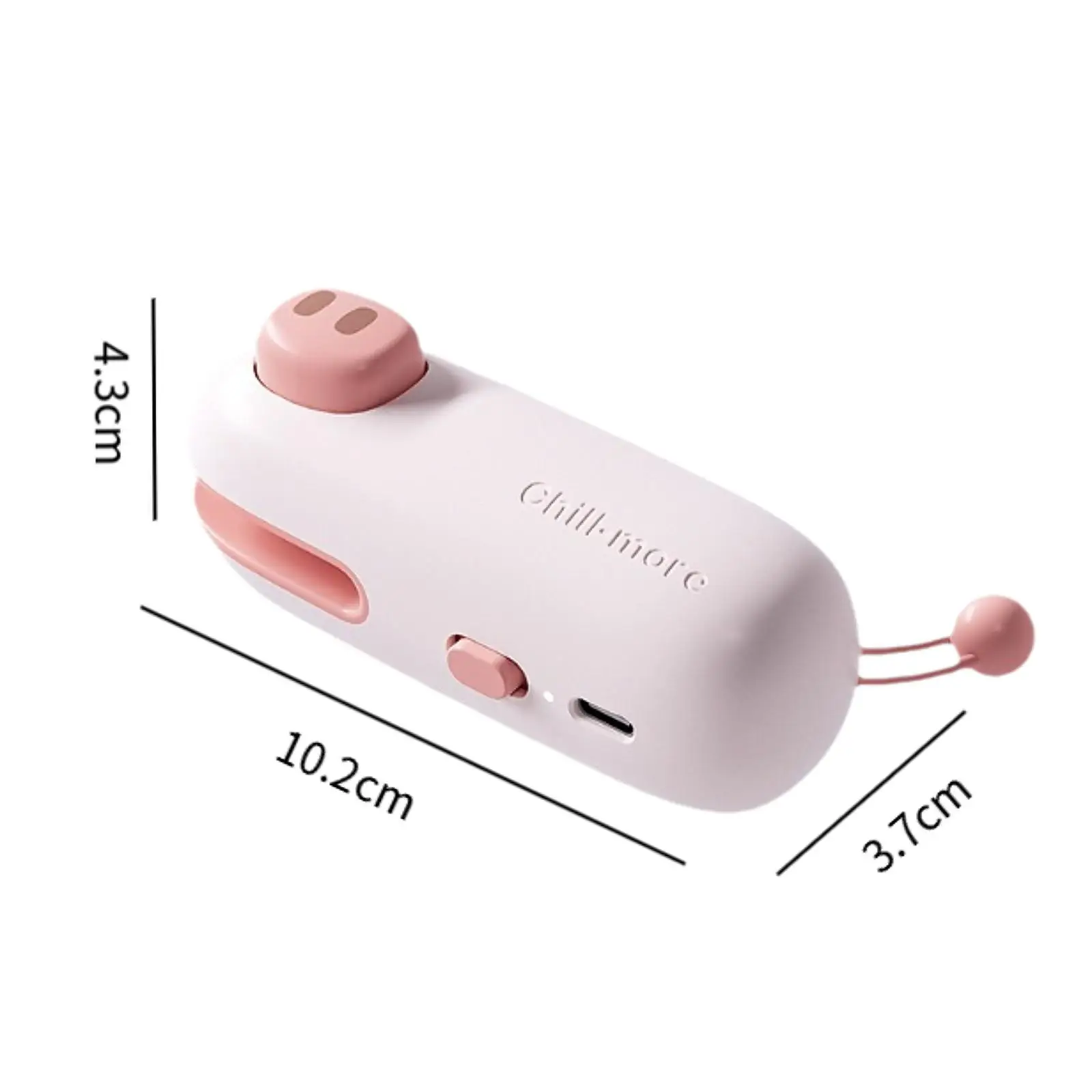 Mini Chip Bag Sealer Handheld Plastic Heat Seal for Snack Food Storage Bag