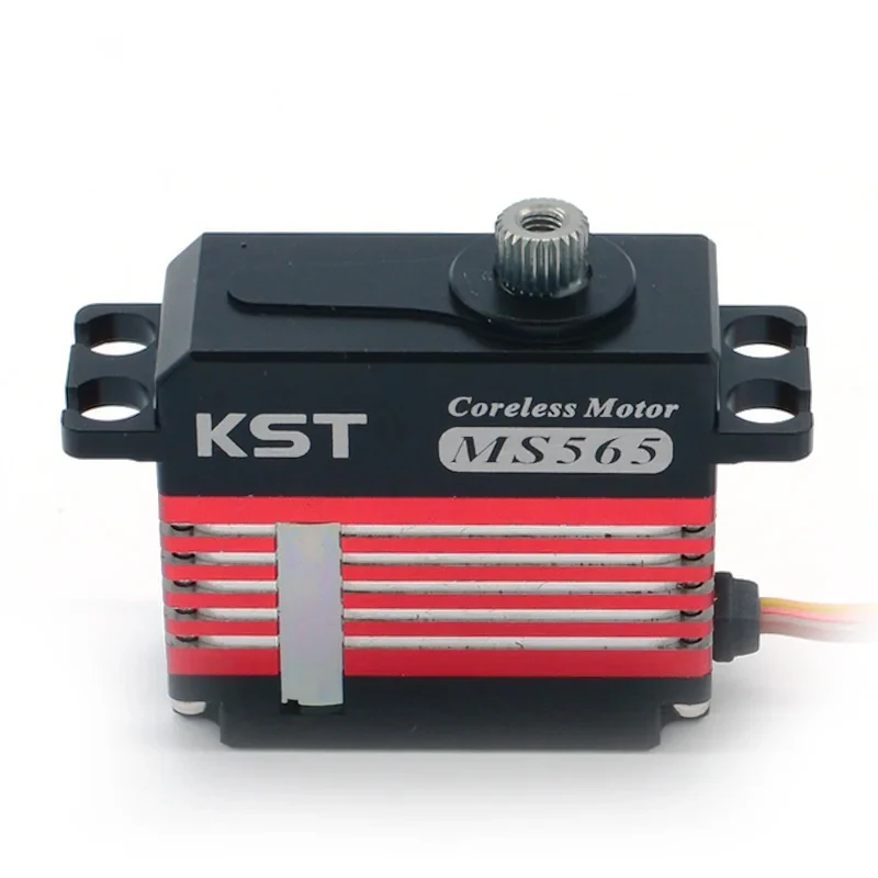 

KST MS565 450-500 Class Helicopter Narrow Frequency Lock Tail Steering Gear 6.5kg Magnetic Sensor Metal Steering Gear