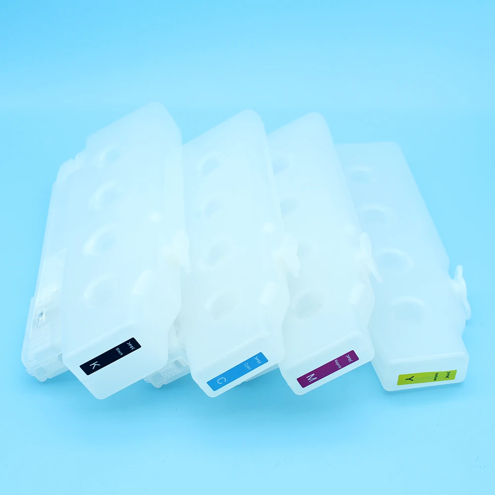 

4 Colors 750ML and 450ML Refill Ink Cartridges No Chip for Epson AM-C4000 AM-C5000 AM-C6000 Printer