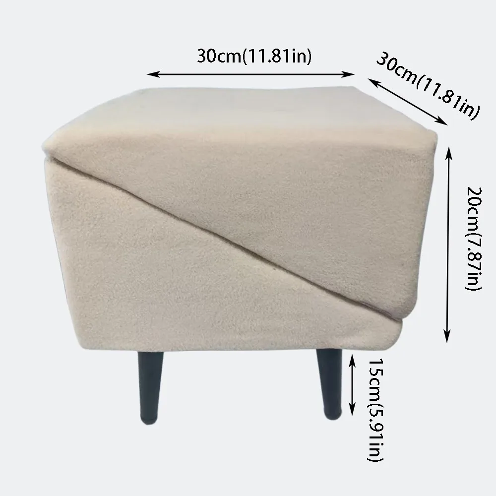 Foldable Dog Vehicle Ramp Multifunctional Footrest Stool Foldable Dog Non-Slip Vehicle Multifunctional Pet