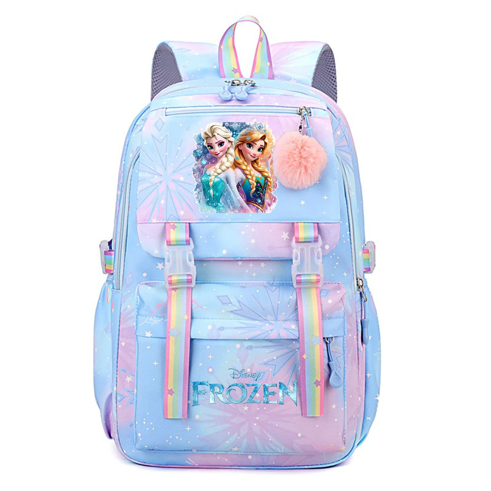 Frozen Anna Elsa Student Teenager Children Knapsack Schoolbag Rucksack Mochila Women's Backpack Boys Girls Bookbag Bag