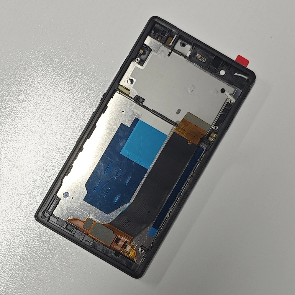 Original 5.0" LCD Touch Screen Digitizer Assembly with Frame for Sony Xperia Z C6603/C6602/C6616/C6606 - Replacement Repair Part