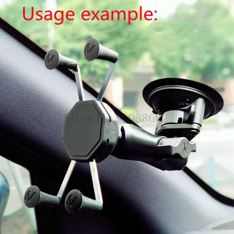 

Car Window Twist Lock Suction Cup Mount Ball Head Socket Arm Universal Cell Phone Holder for Smartphone