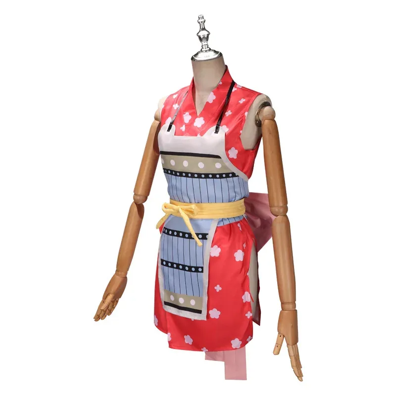 4 pièces Anime Nami Cosplay Fantasia Costume perruque robe adulte femmes hommes déguisement fantaisie tenues femme Halloween carnaval Costume