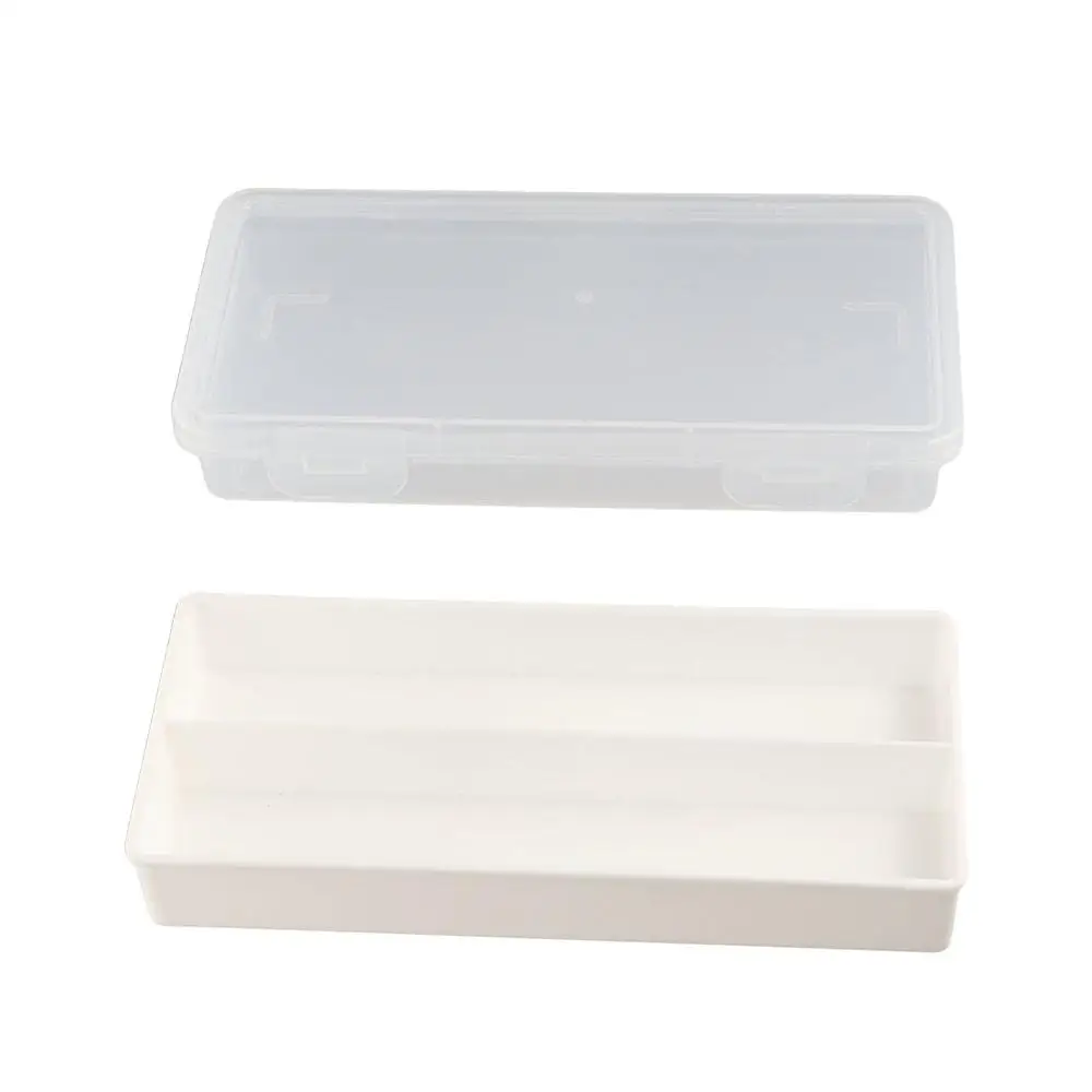 PP Paper Money Storage Box Transparent Large Capacity Currency Banknote Case Portable Convenient Coin Storage Collection Holder