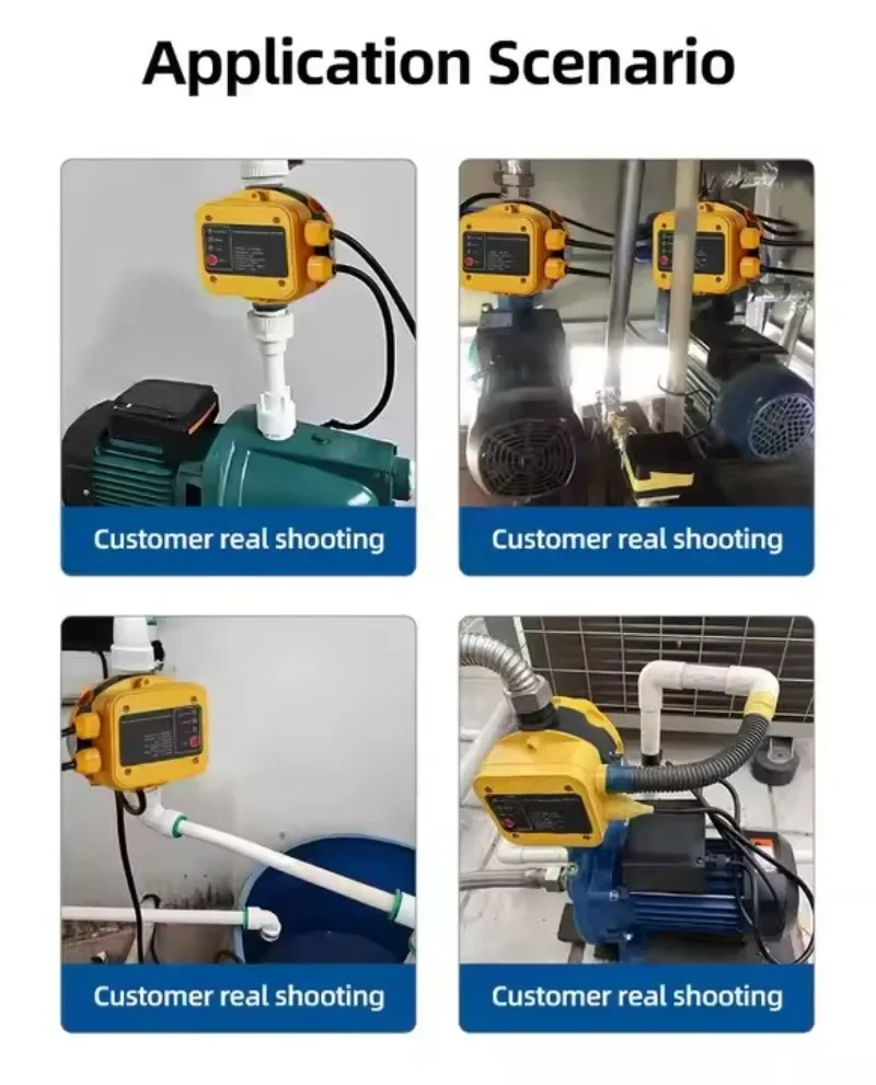 Durable110V-220V Water Pump Intelligent Controller Electronic Pressure Switch Automatic Pressure Regulator Water Pump