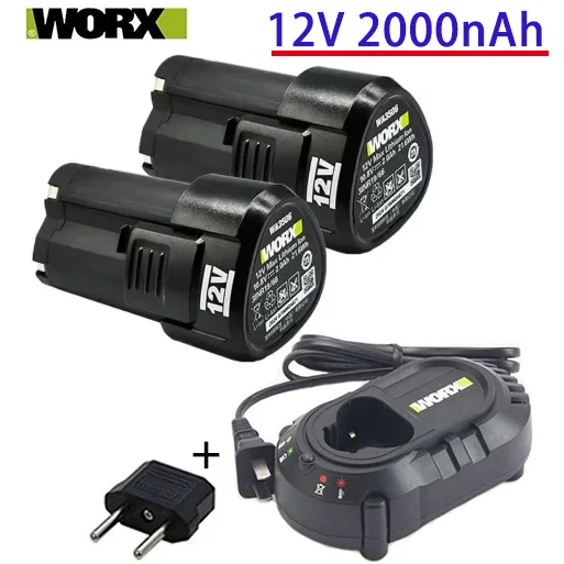 

100% New Original 2.0/4.0Ah for WORX Kress 12V WA3506 WU127 WU128 WU130 WU131X WU132 WU280 WX128 WX540 Power Tool Battery