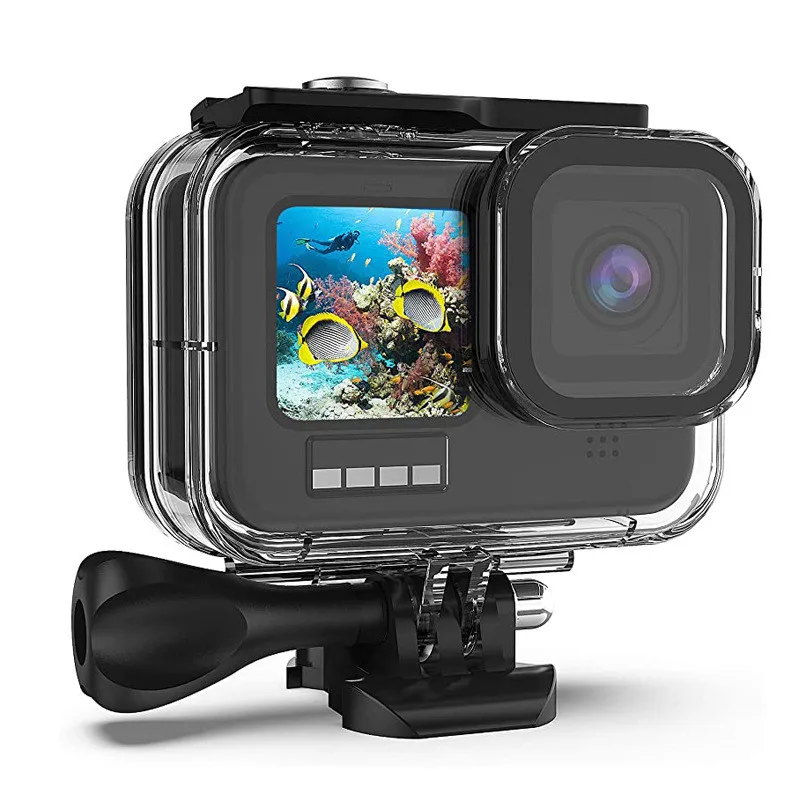 Wasserdichtes Gehäuse für Go Pro Hero 13 12 11 10 9, schützende Unterwasser-Tauchhülle für Go Pro Action-Kamera-Zubehör – Detail 5