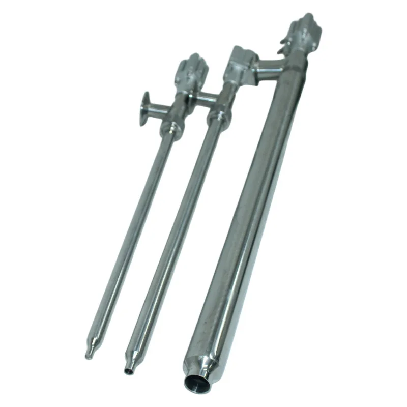 Extended anti-drip filling head 304 stainless steel custom cutting tube diameter and length filling machine accessories