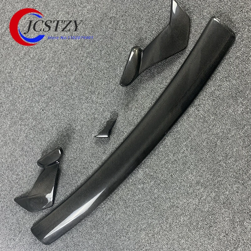 2012 - 2015 FOR Land Rover Range Rover EVOQUE Carbon fiber CRA REAR WING TRUNK LIP SPOILERS 4pcs - view 5