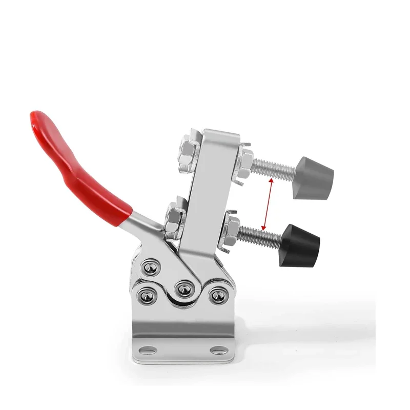 1-4Pcs Horizontal Toggle Clamp Quick-Release Toggle Clamps 201A/201B/201C/225D Woodworking Fix Clip Tool for Carpentry