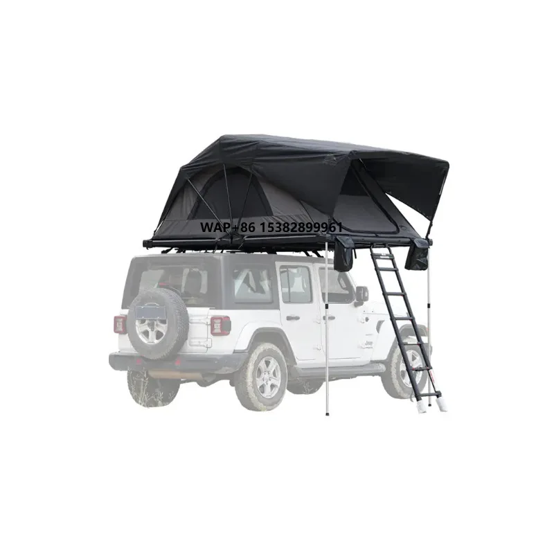 Lightweight Aluminum Alloy Roof Tent Waterproof Car Top UV Proof Foldable Design Portable for One Room Tent