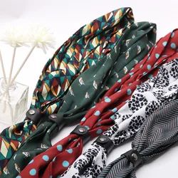60cm Fashion Square Scarf Men's Cravat Geometry Printed White Silk Scarves Vintage Causal Suit Ascot Wedding Party Pocket Square