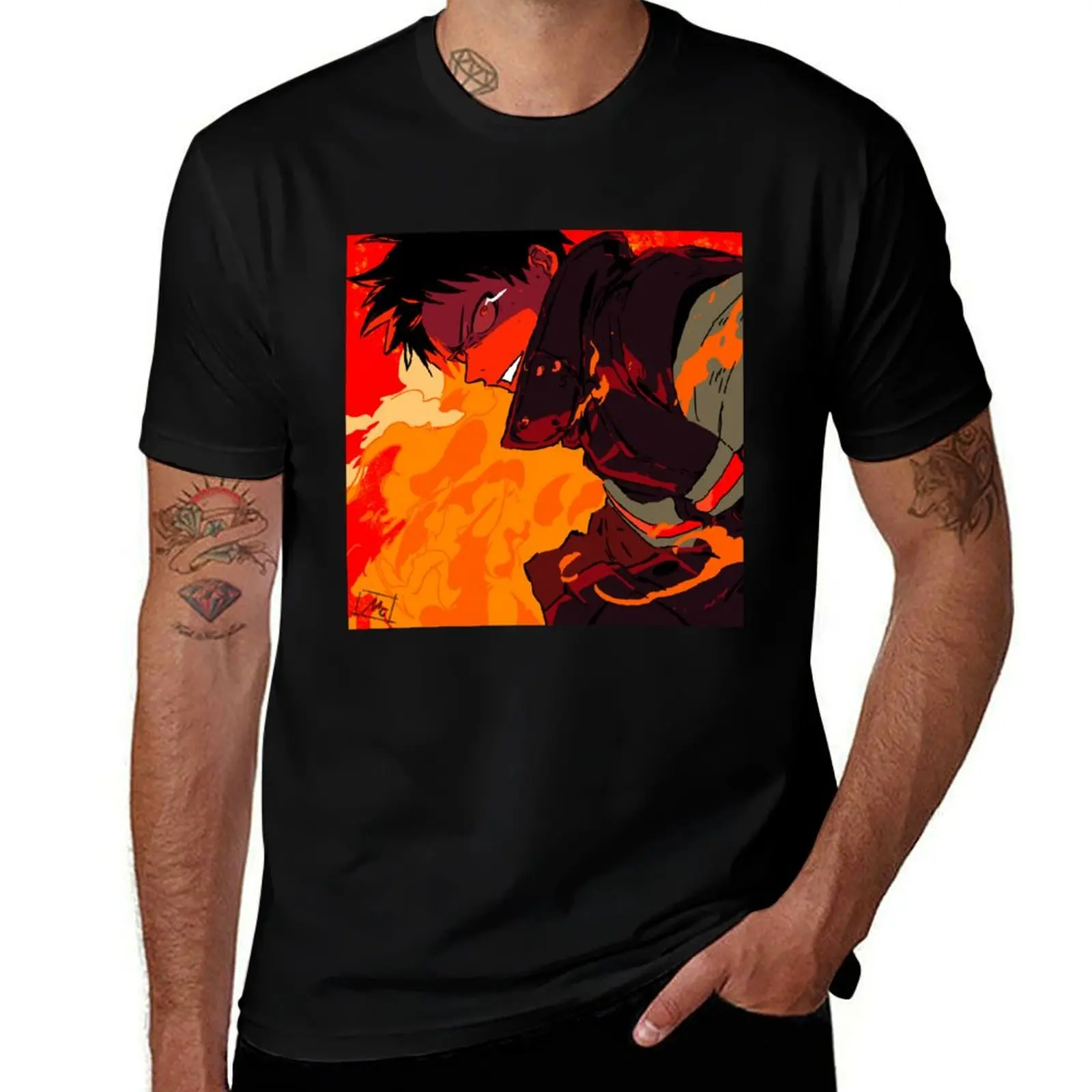Shinra Kusakabe- Fire force T-Shirt Stretch Fabric Comfort T-Shirt