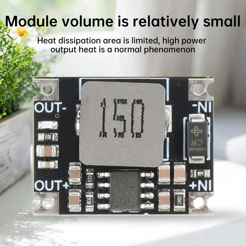 DC-DC Buck Power Supply Module Adjustable Buck Converter 6V-40V To 3.3V 5V 12V 5A Short Circuit Over Temperature Protection