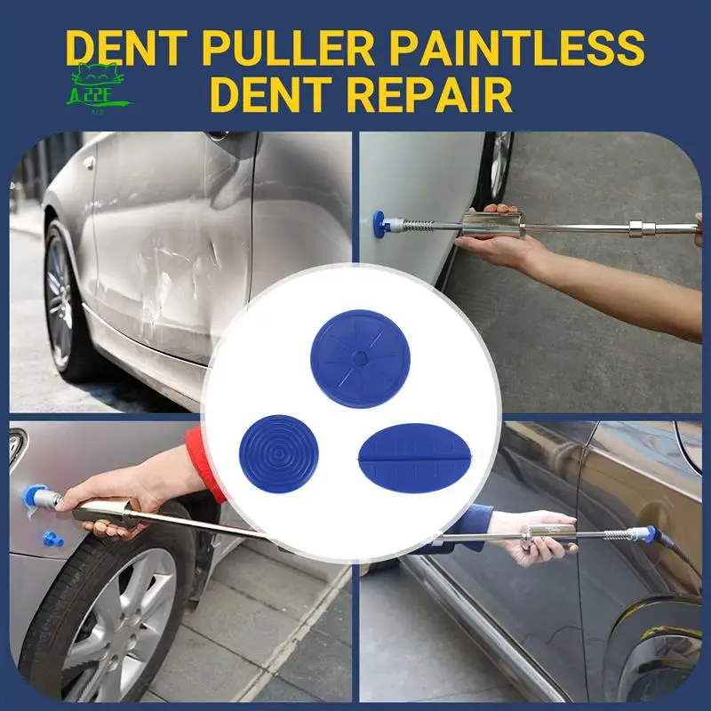 

A22E-90 Pcs Puller Tabs Paintless Dent Repair Tabs Glue Pulling Tabs Kit For Small Dent