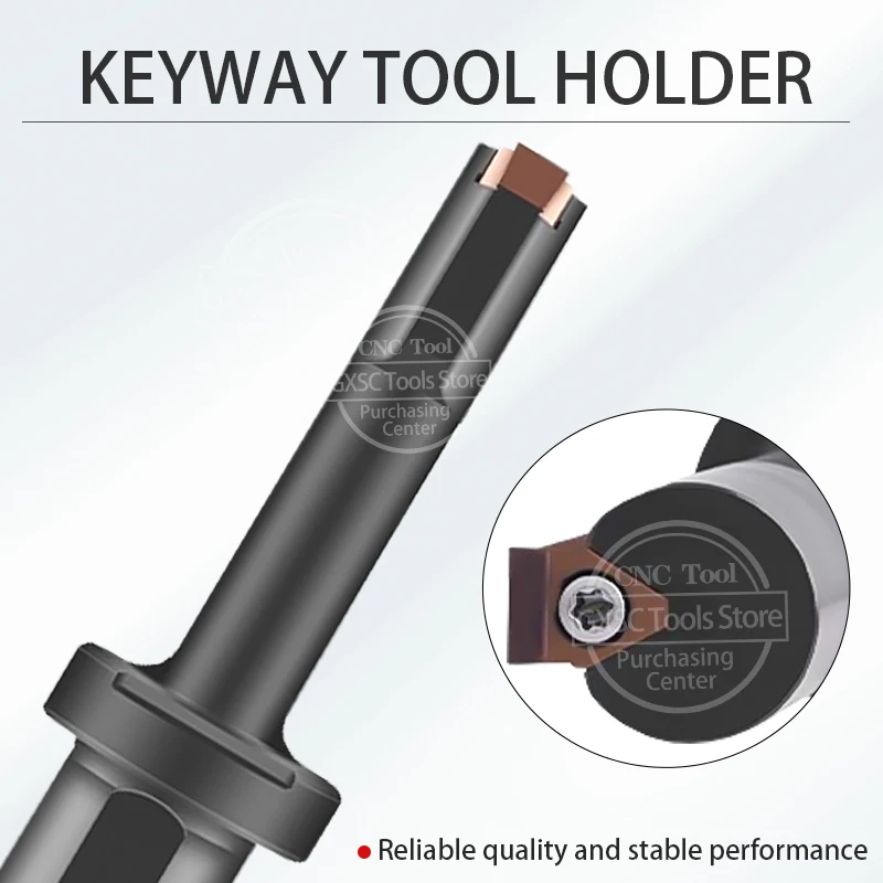 DA2-3-40L-13.5F-C25DA12-14-30F-C25 CNC Keyway Slotting Tool Holder Keyway Gear Shaper DW-2 2mm Positioning Groove Broach Inserts