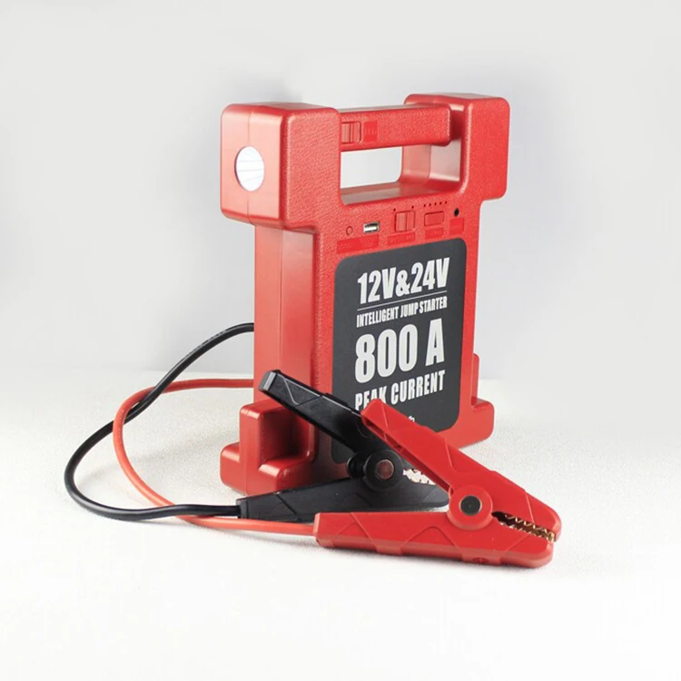 24000mAh High Power Car Jump Starter  Bank Multi-Function Portable 12/24V    with Emergency Lighting