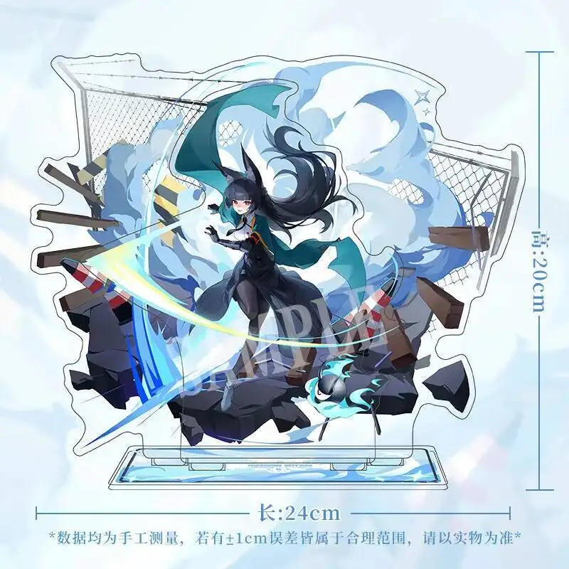 

Anime GAME Zenless Zone Zero ZZZ Hoshimi Miyabi Anime Figure Acrylic Stand Model Plate Desk Decor Standing Sign Fans Gift