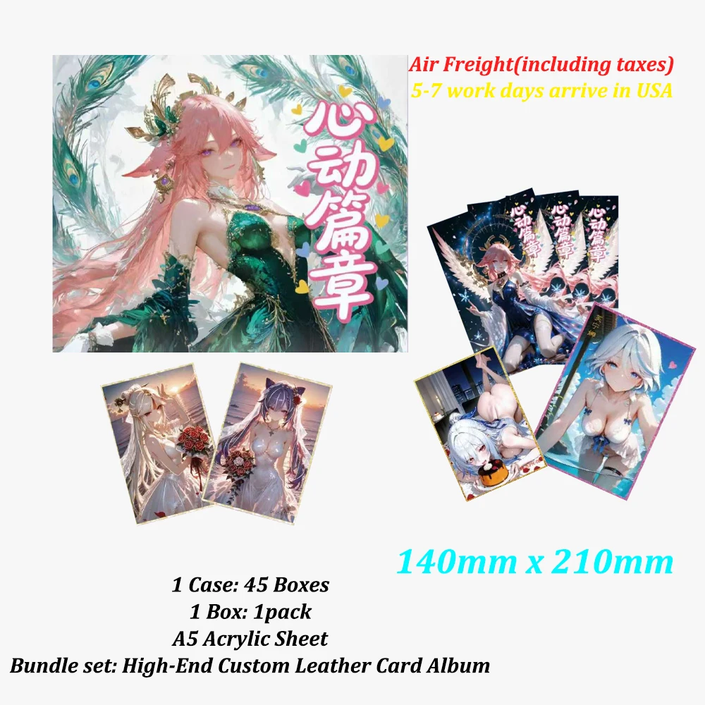 Groothandel 2025Hart-kloppend hoofdstuk AcrylA5 Boards Collection Waifu Master Set Geen Dupes Furina Shenhe Artboard Master Set Gift