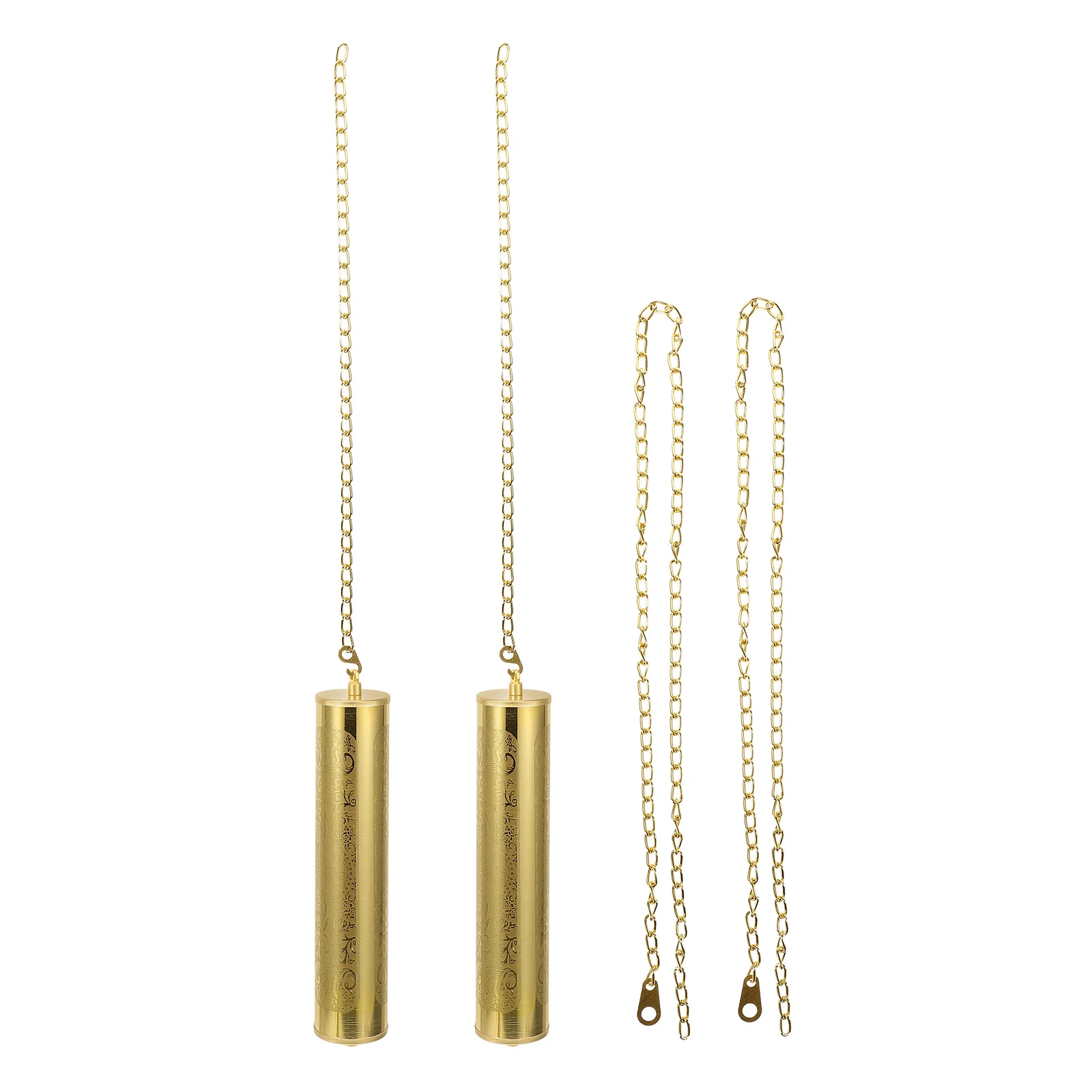 1 Set Pengganti Rantai Besi Untuk Aksesoris Dinding, Bagian Mekanisme, Bagian Pemberat Jam Lantai, Pemberat Rantai Besi Untuk