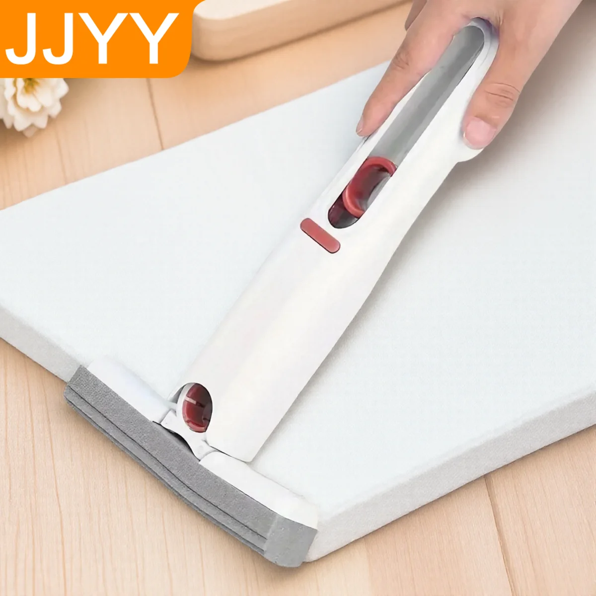 

Portable Small Mop No Hand Wash Lazy Sponge Mop Household Mini Desktop Glass Cleaning Toilet Slit Absorbent Mop