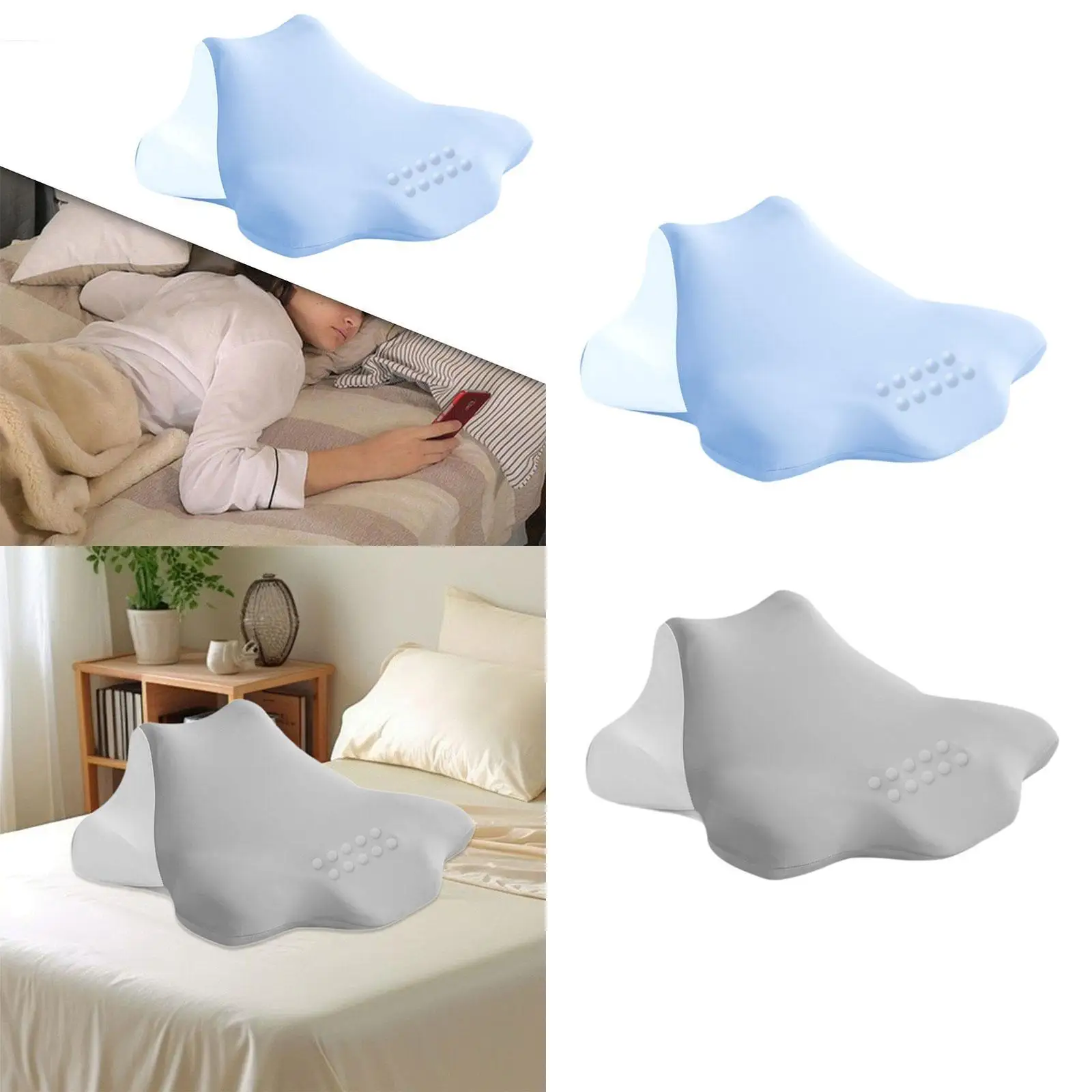 Desk Napping Pillow Reclining Relaxer Memory Foam for Home Office Leaning