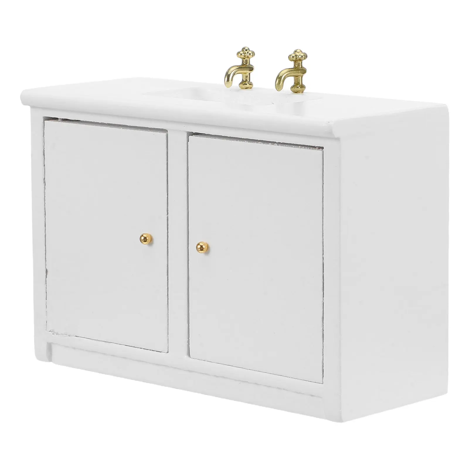 

1 шт. миниатюрная белая раковина для ванной комнаты, аксессуар для миниатюрной мебели, принадлежность для миниатюрных домиков, для миниатюрных сцен