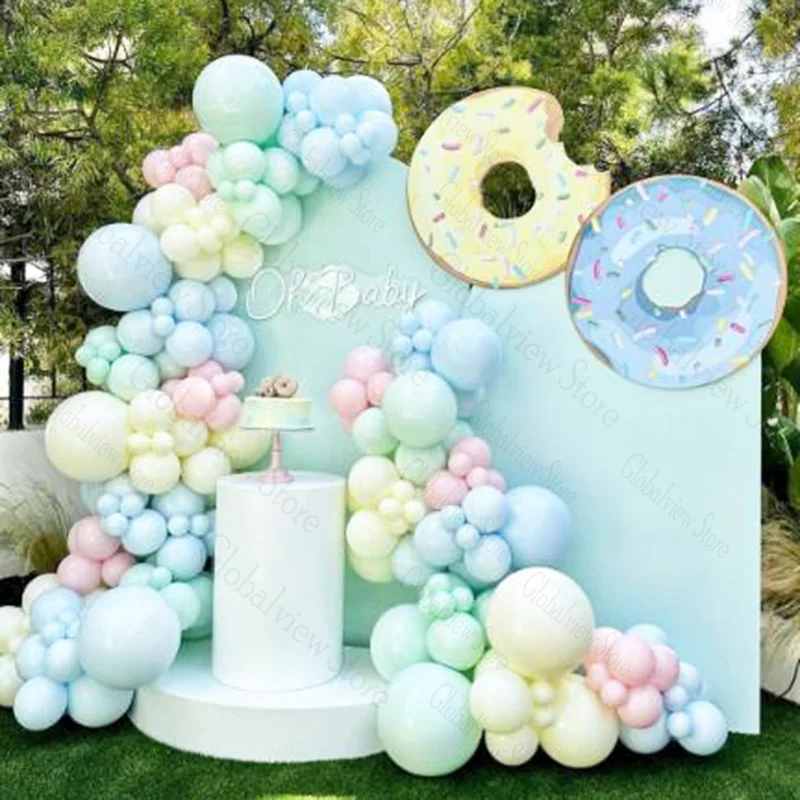 Donut Cutouts Ice Cream Decorations Foam Board Ice-Cream Cone Cupcake Party Props Baby Shower Two Sweet Birthday Party Decor