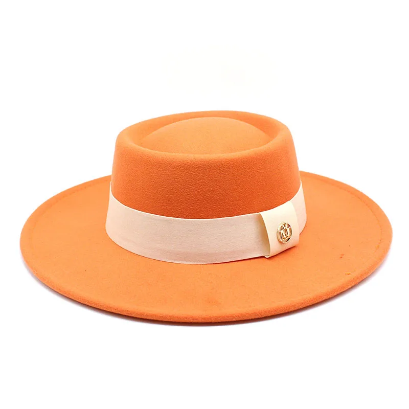 Hat Women S Autumn And Winter All Match Woolen British Retro French Socialite Winter Felt Cap Hepburn Style Jazz Top Hat 5
