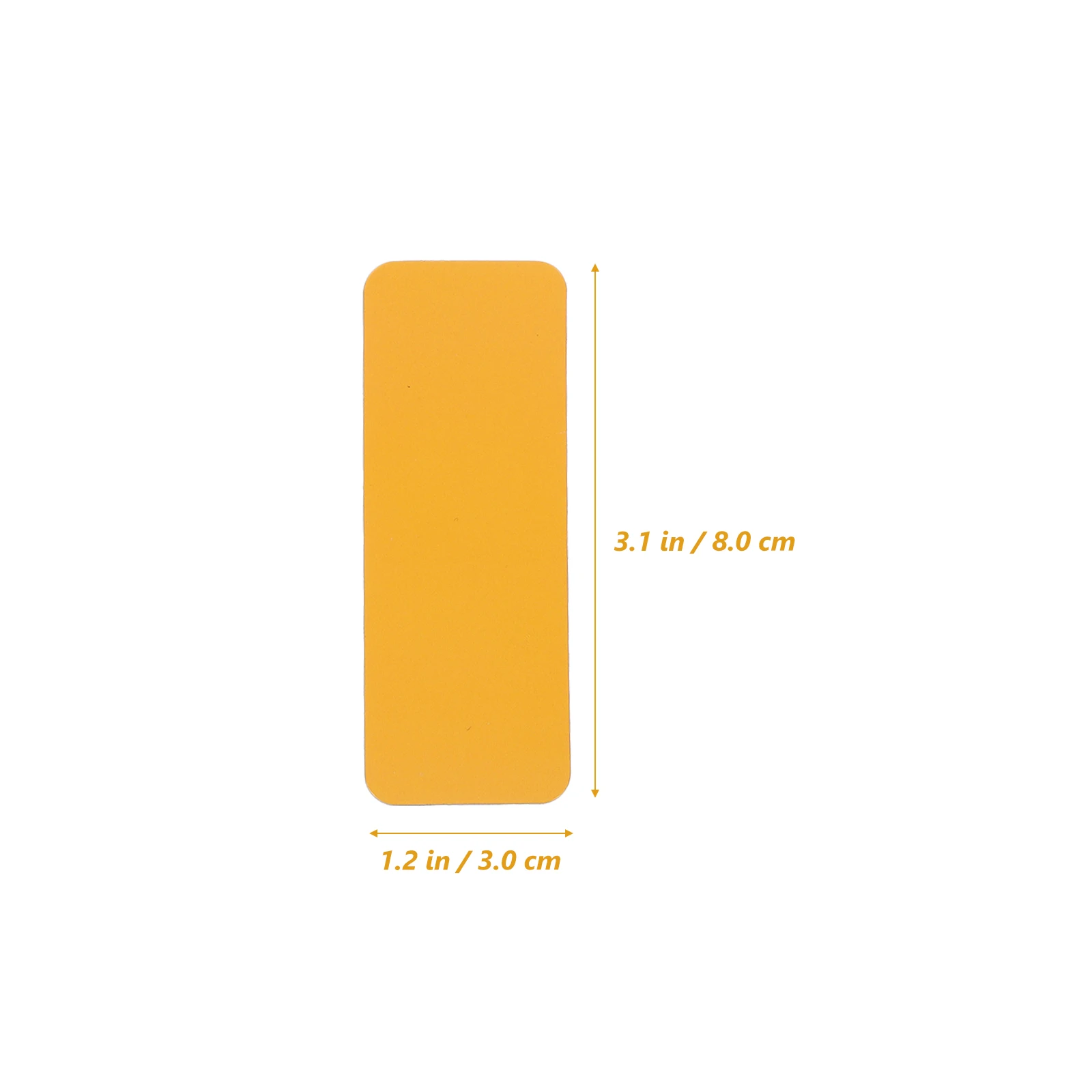  72pcs Magnetic Dry Erase Labels Magnetic Memo Plate Tags Writable Refrigerator Magnet Tags Card Name Plate Tags