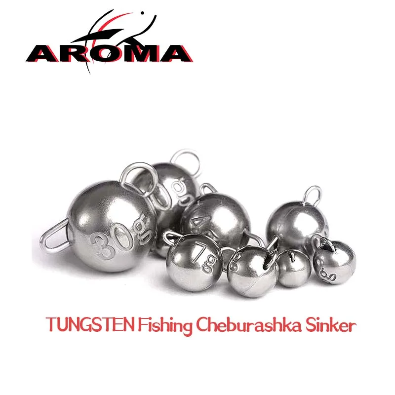 

TUNGSTEN Fishing Cheburashka Sinker 1G/1.5G/2G/3G/5G/7G/30G Accesories Swing Jig Head Bullet Weights Fishing Weight Sinke