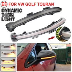 Flowing Water Blinker Side Mirror Flashing Light LED Dynamic Turn Signal Light For VW Golf 7 MK7 7.5 GTI R Sportsvan Touran L II