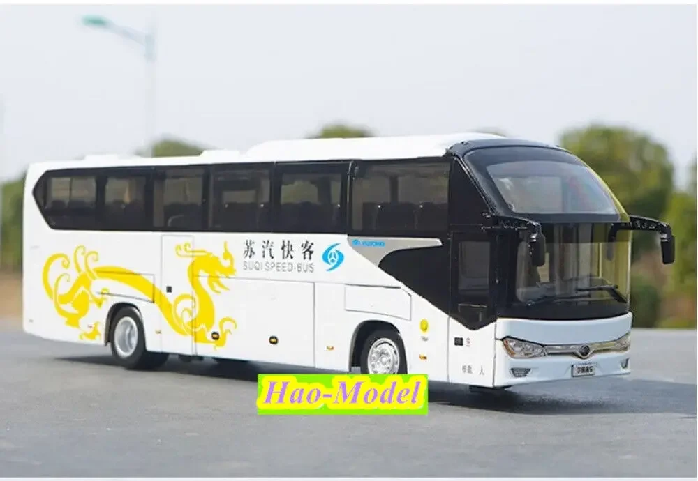 

1:42 For Yutong 6128 Tourist Bus Model Alloy Diecast Hobby Kids Toys Boys Birthday Gifts Hobby Display Collection Ornaments Gold