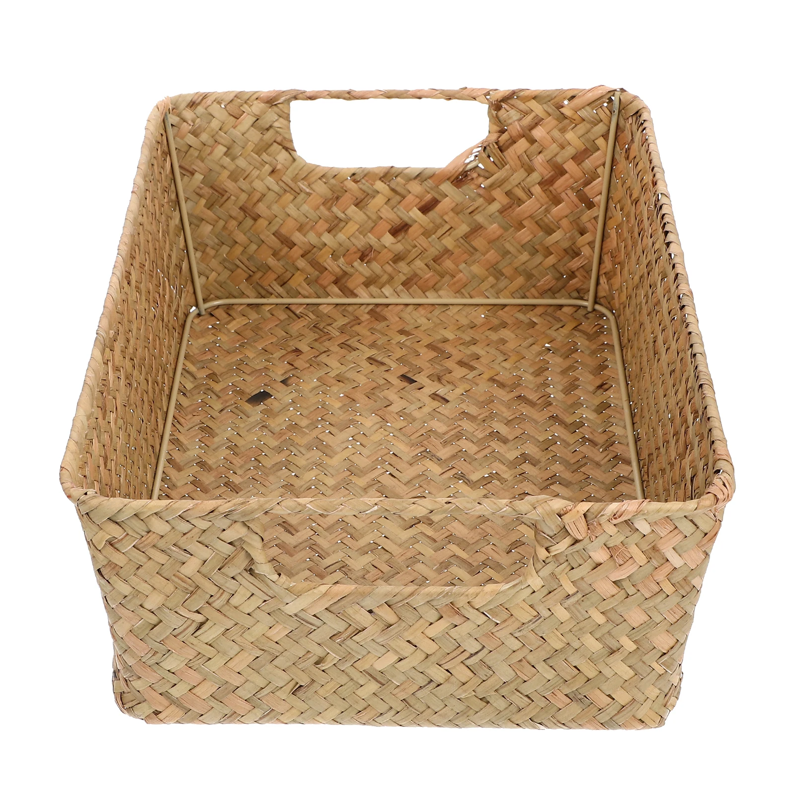 

Bread Basket Large Woven Baskets Table Mat Grass Storage Kitchen Living Room Restaurant Dining Cafe Fruit Vegetable Snack Holder