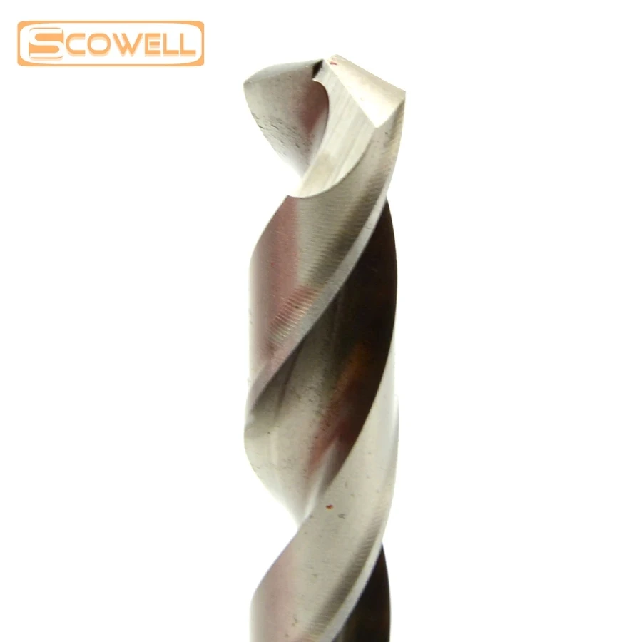 SCOWELL 25 pz HSS punta divisa Jobber punte di perforazione Set 1.0 ~ 13mm utensili elettrici fai da te accessori per Kit di punte elicoidali in metallo