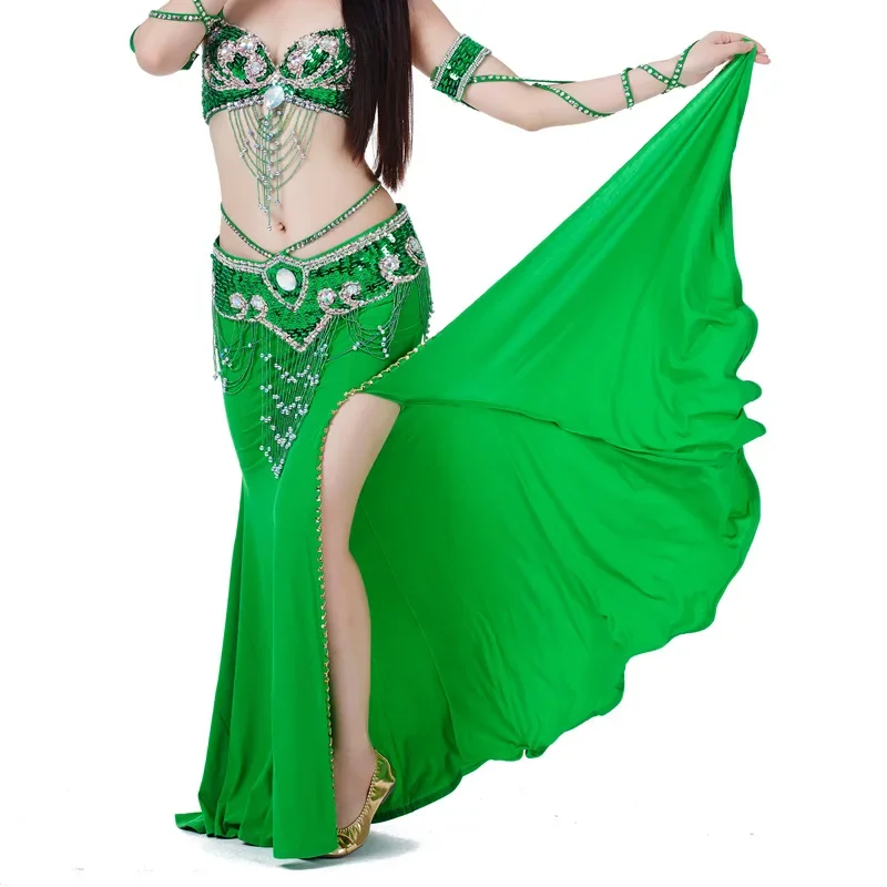 Beaded Skirts Belly Dances High-End Costumes Skirts Stage Performances Dance Prop