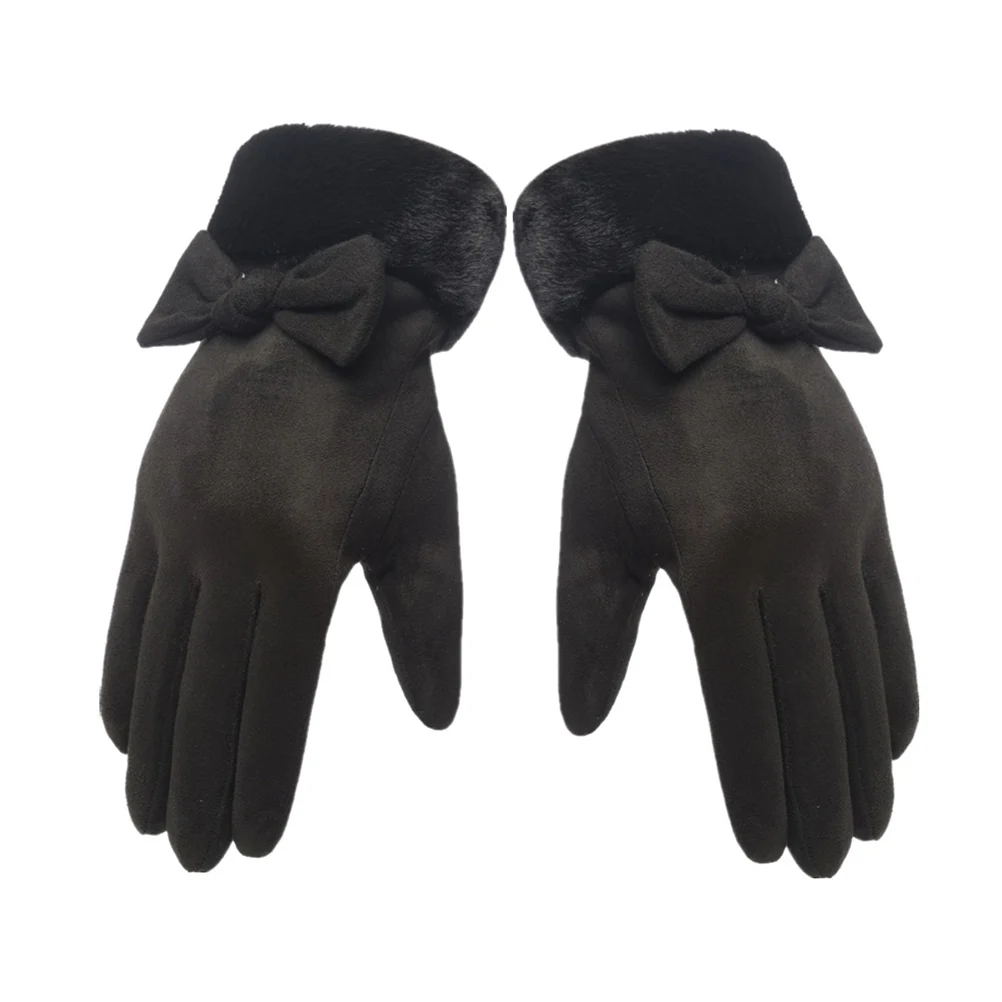

Winter Woman Keep Screen Keep Warm Gloves Soft Comfortable Outdoor Cycling Gloves Fashion Daily Use