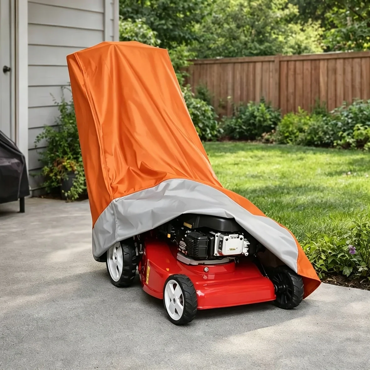 Waterproof Dust Rain Proof Outdoor Garden Sunscreen Tractor Lawn Mower Cover for Lawn Mowers Covering Material Garden