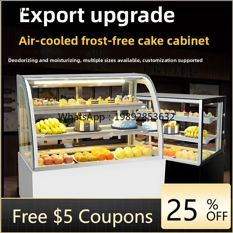

ZS refrigerated display cabinet West Point dessert desktop small commercial fruit fresh-keeping cabinet