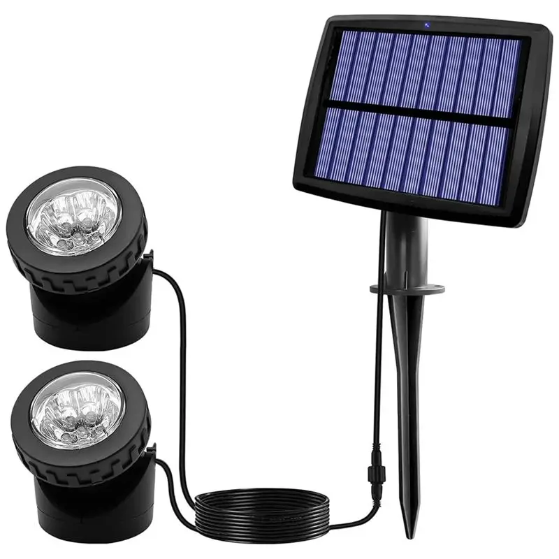 [a93z-】-solar-pond-spotlights-led-solar-underwater-lights-with-dual-head-waterproof-submarine-landscape-spotlight-lighting