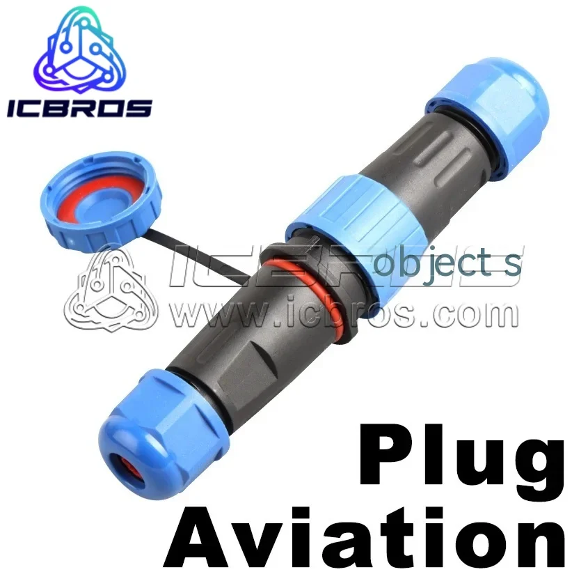 Aviation Plug Socket SD13 SD16 SD20 SD28 IP68 Waterproof 2 3 4 5 9 16 26 Core ConneCtor