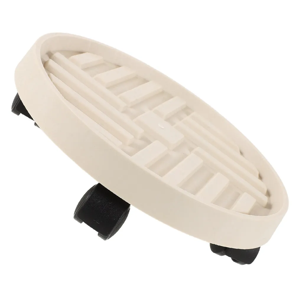 

Plant Tray with Wheels Premium PP Material Rolling Planter Tray for Potted Plants Easy Clean Smooth Rolling Movable Flower Pot