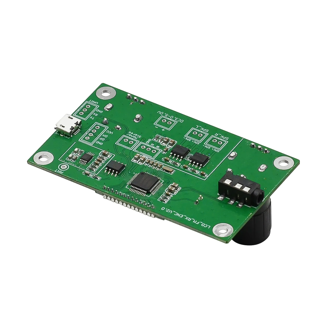 DSP PLL Digital Stereo FM Radio Receiver Module Board 87-108MHz With Serial Control Frequency Range 50Hz-18KHz Controller